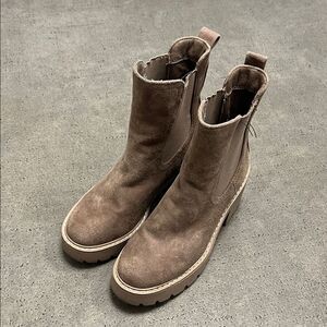 Dolce Vita Brown Ankle Boots